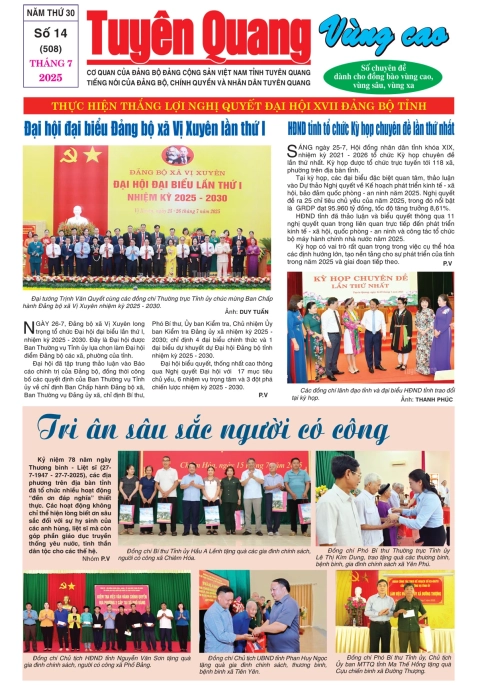 B&aacute;o Tuy&ecirc;n Quang v&ugrave;ng cao số 508