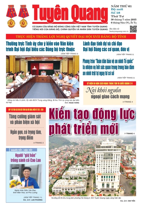 B&aacute;o Tuy&ecirc;n Quang số 18