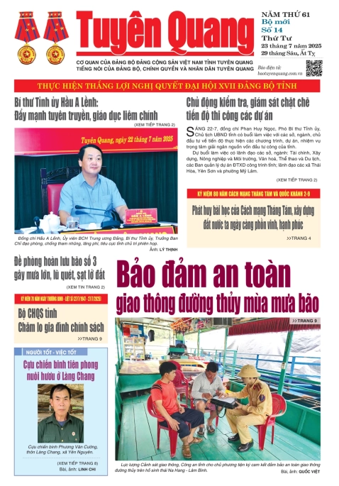 B&aacute;o Tuy&ecirc;n Quang số 14