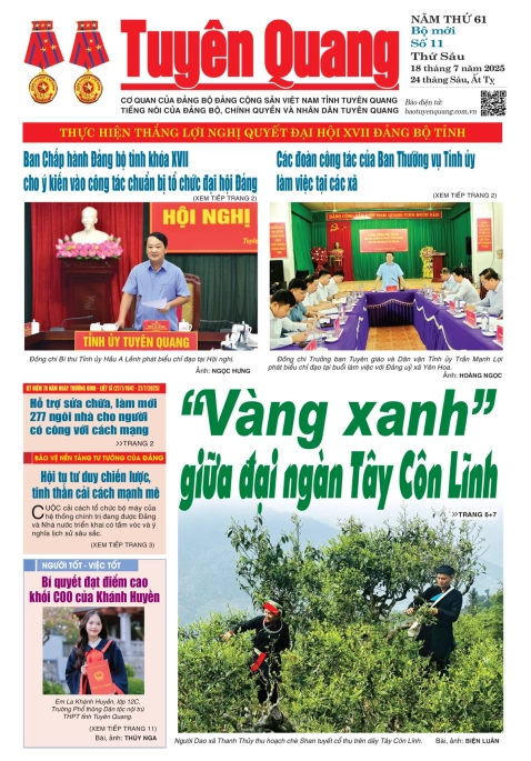 B&aacute;o Tuy&ecirc;n Quang số 11