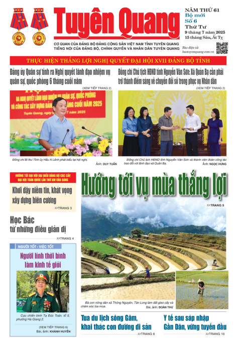 B&aacute;o Tuy&ecirc;n Quang số 6