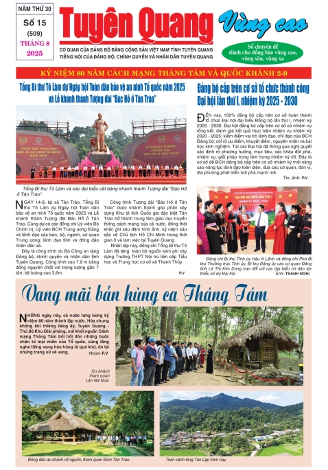 B&aacute;o Tuy&ecirc;n Quang v&ugrave;ng cao số 509