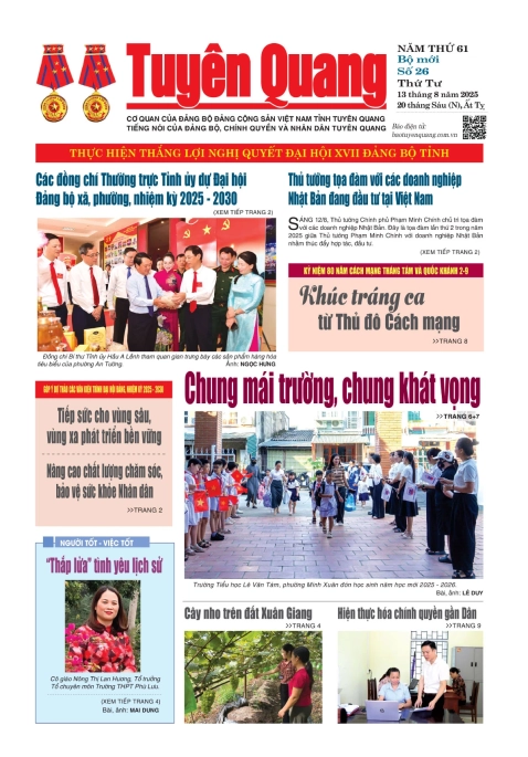 B&aacute;o Tuy&ecirc;n Quang số 26