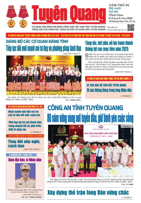 B&aacute;o Tuy&ecirc;n Quang số 23
