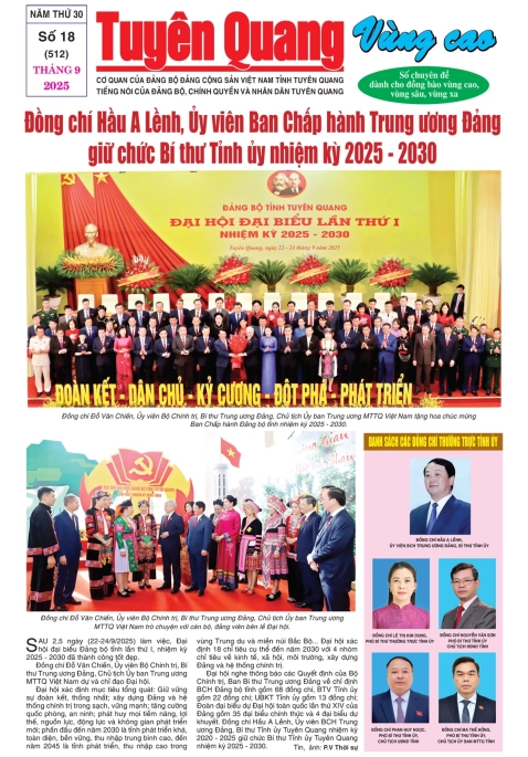 B&aacute;o Tuy&ecirc;n Quang v&ugrave;ng cao số 512