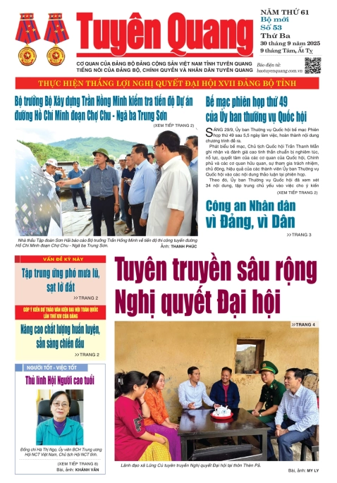 B&aacute;o Tuy&ecirc;n Quang số 53