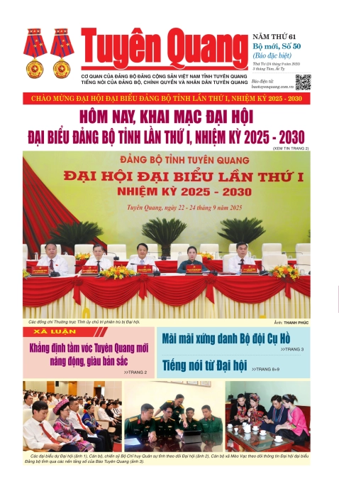B&aacute;o Tuy&ecirc;n Quang số 50