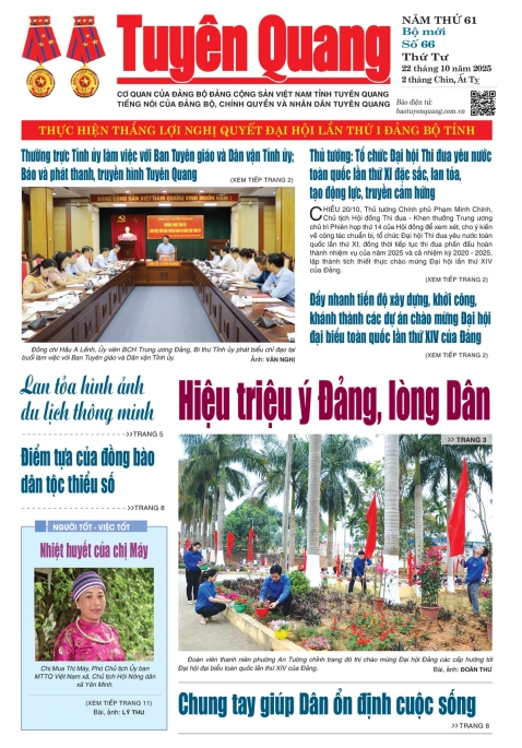 B&aacute;o Tuy&ecirc;n Quang số 66