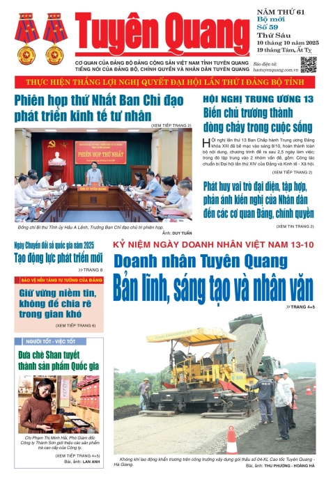 B&aacute;o Tuy&ecirc;n Quang số 59