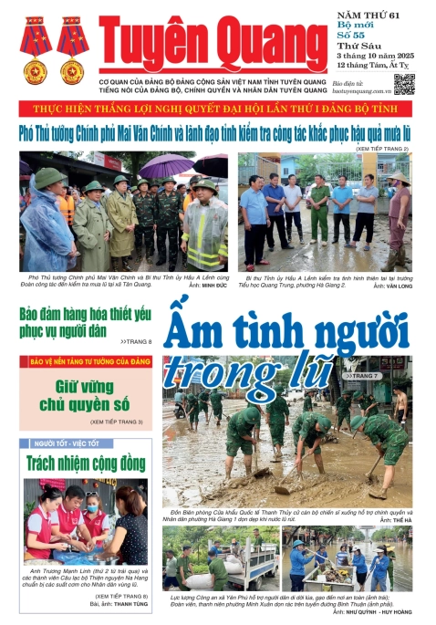 B&aacute;o Tuy&ecirc;n Quang số 55