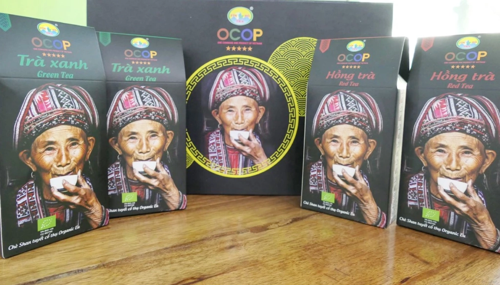 Phìn hồ trà đạt OCOP 5 sao cấp quốc gia.
