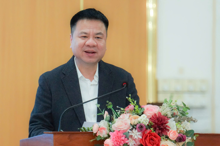 Nhà báo Triệu Ngọc Lâm - Tổng Biên tập Báo Giáo dục và Thời đại, Trưởng ban tổ chức cuộc thi. 966d8785c8ef44b11dfe.jpg