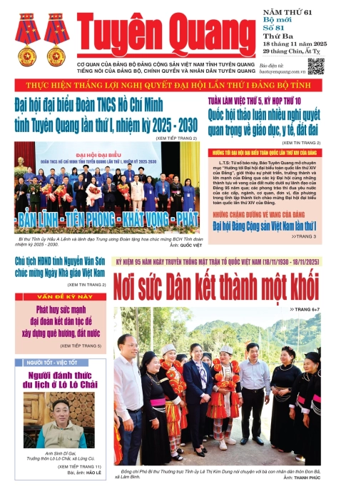 B&aacute;o Tuy&ecirc;n Quang số 81