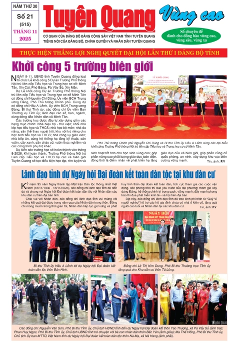 B&aacute;o Tuy&ecirc;n Quang v&ugrave;ng cao số 515