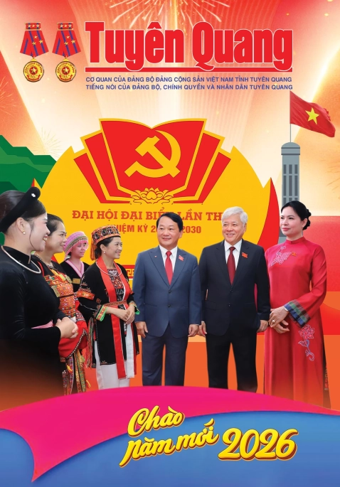B&aacute;o Tuy&ecirc;n Quang số Ch&agrave;o năm mới 2026