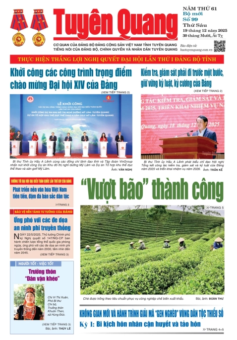 B&aacute;o Tuy&ecirc;n Quang số 99