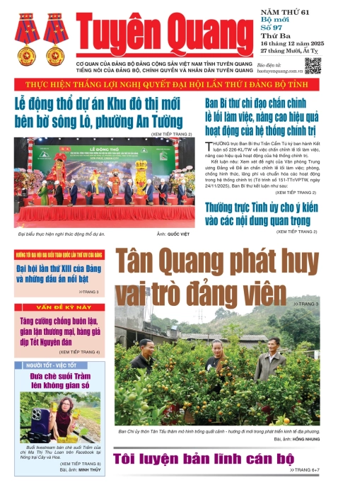 B&aacute;o Tuy&ecirc;n Quang số 97