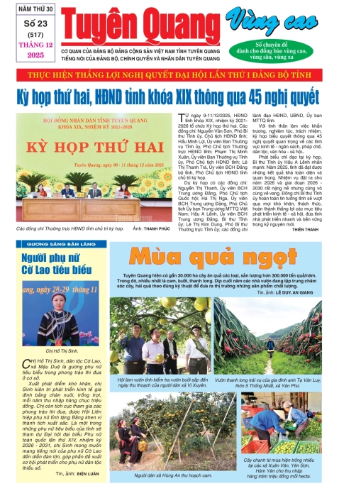 B&aacute;o Tuy&ecirc;n Quang v&ugrave;ng cao số 517