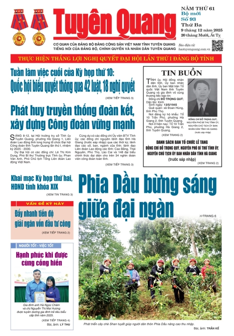 B&aacute;o Tuy&ecirc;n Quang số 93