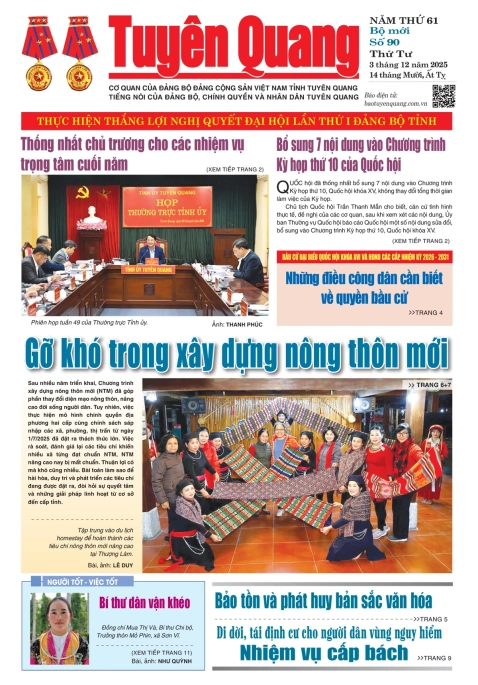 B&aacute;o Tuy&ecirc;n Quang số 90
