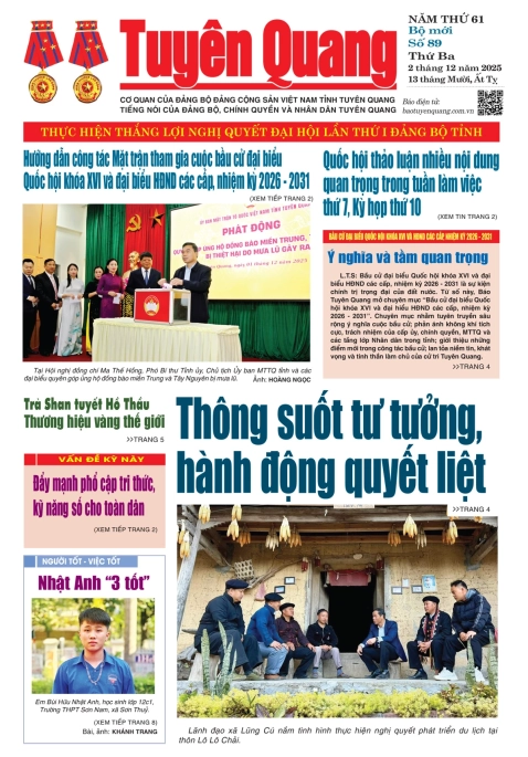 B&aacute;o Tuy&ecirc;n Quang số 89