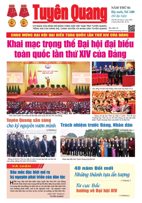 B&aacute;o Tuy&ecirc;n Quang số 120