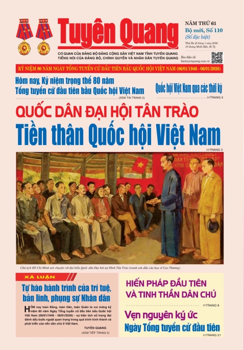 B&aacute;o Tuy&ecirc;n Quang số 110 (Số đặc biệt)