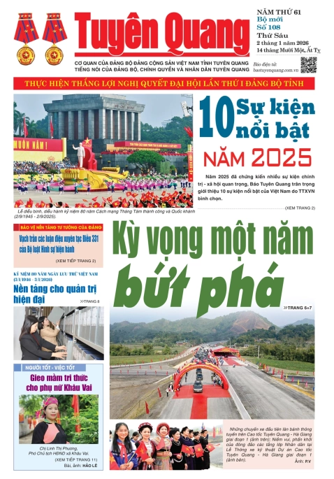 B&aacute;o Tuy&ecirc;n Quang số 108