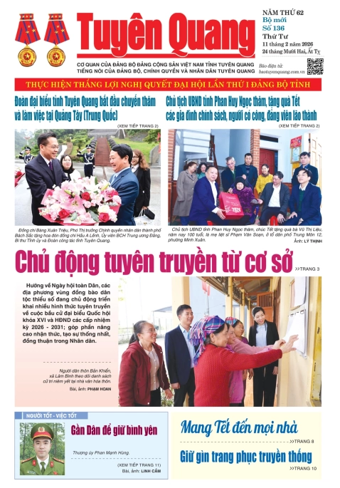 B&aacute;o Tuy&ecirc;n Quang số 136