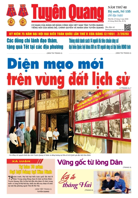 B&aacute;o Tuy&ecirc;n Quang số 135