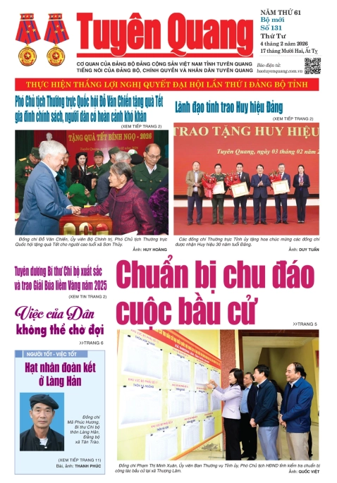 B&aacute;o Tuy&ecirc;n Quang số 131