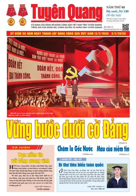 B&aacute;o Tuy&ecirc;n Quang số 130