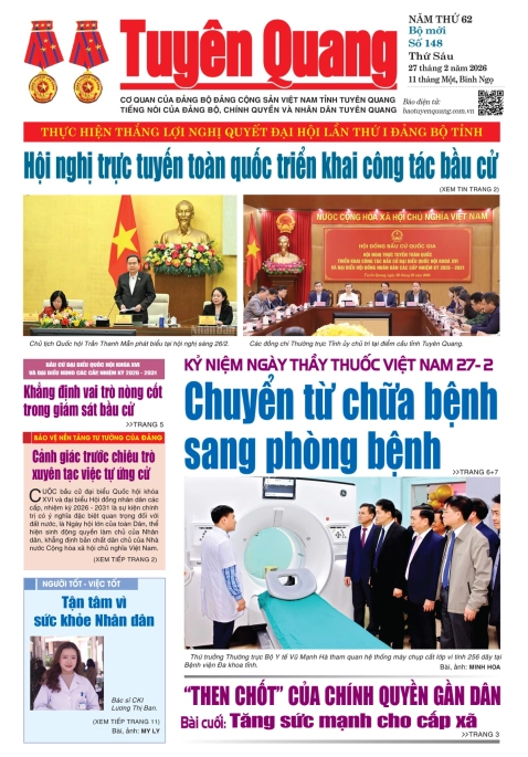 B&aacute;o Tuy&ecirc;n Quang số 148