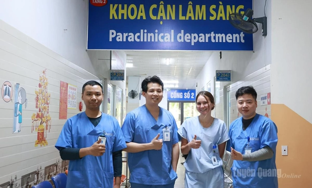 Her enthusiasm and serious attitude have helped Bonnie quickly integrate into the working environment and the team of doctors and medical staff at the hospital.