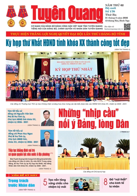 B&aacute;o Tuy&ecirc;n Quang số 170