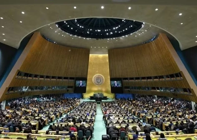 UN Secretary-General António Guterres delivers a speech at the opening ceremony of the General Debate of the 80th session of the United Nations General Assembly (UNGA) at UN headquarters in New York, September 23, 2025. (Photo: Xinhua)