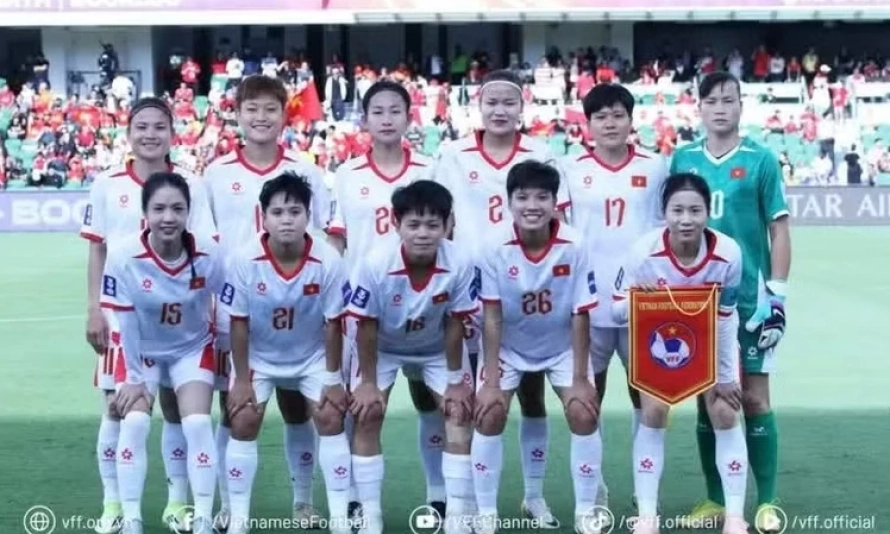 Viet Nam women's football team ranked 37th in latest FIFA standings