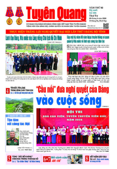 B&aacute;o Tuy&ecirc;n Quang số 191
