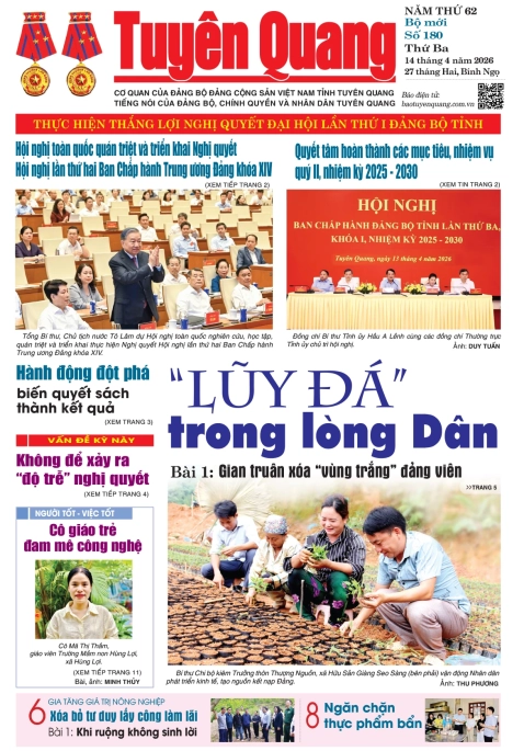 B&aacute;o Tuy&ecirc;n Quang số 180