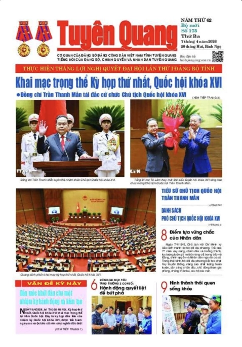 B&aacute;o Tuy&ecirc;n Quang số 175