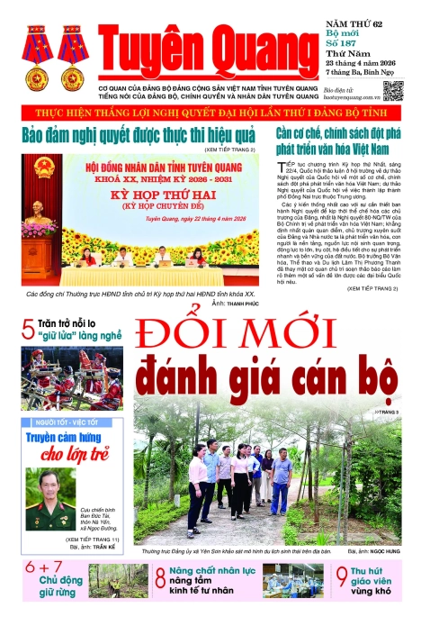 B&aacute;o Tuy&ecirc;n Quang số 187