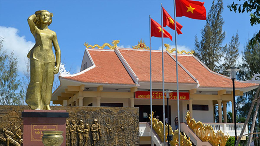 Nhà lưu niệm chị Võ Thị Sáu tại phường Bà Rịa, TP.HCM.