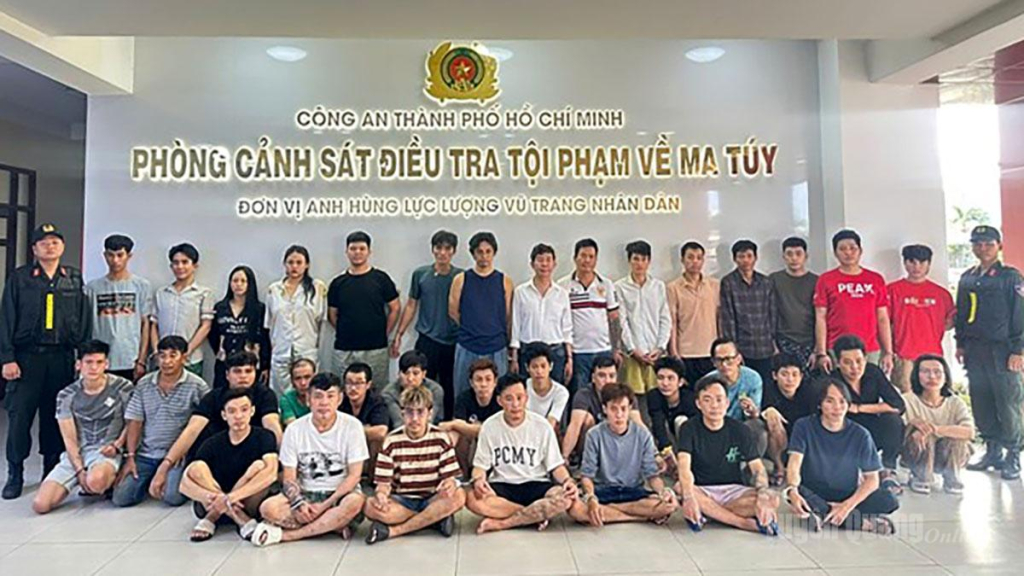 Trong số hàng trăm đối tượng bị Công an TP.HCM bắt giữ mới đây có những người là nghệ sỹ nổi tiếng.