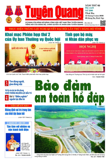 B&aacute;o Tuy&ecirc;n Quang số 200