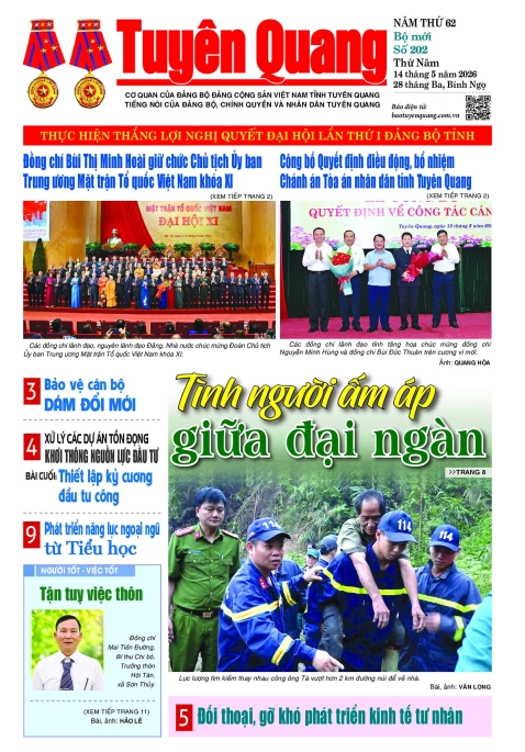 B&aacute;o Tuy&ecirc;n Quang số 202