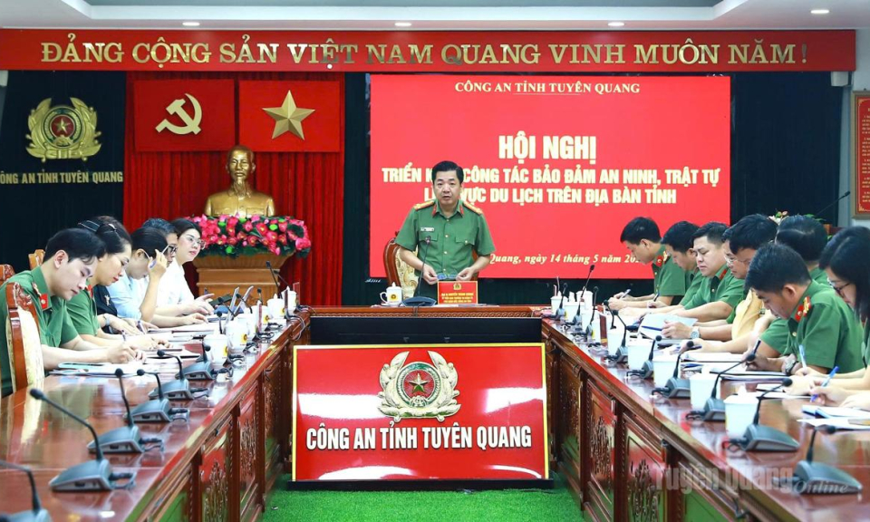 Bảo đảm ANTT gắn với ph&aacute;t triển du lịch bền vững tr&ecirc;n địa b&agrave;n tỉnh Tuy&ecirc;n Quang