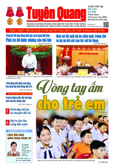 B&aacute;o Tuy&ecirc;n Quang số 203