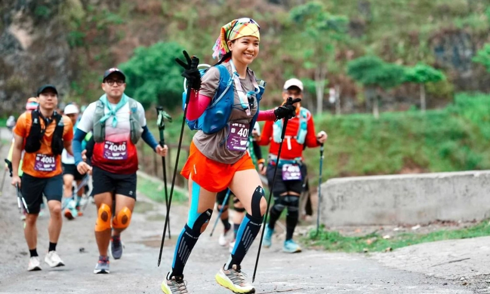 Ultra trail on happiness road