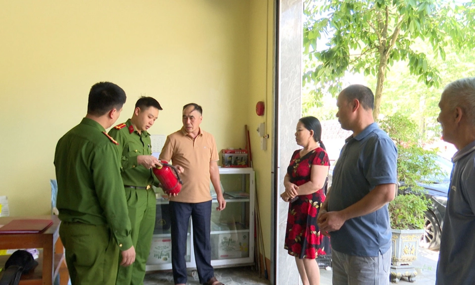 Ph&aacute;t huy hiệu quả tổ li&ecirc;n gia an to&agrave;n ph&ograve;ng ch&aacute;y, chữa ch&aacute;y