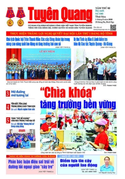 B&aacute;o Tuy&ecirc;n Quang số 193